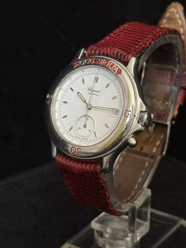 Montre Chopard Mille Miglia - Montre chronographe monopoussoir vintage réf. 8141 58 Facettes