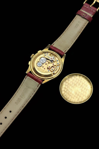 Montre Chronographe Suisse - Chronographe en or jaune 18K 58 Facettes