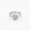 Bague 55 Bague marguerite en or blanc et diamants 58 Facettes 15996