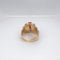 Bague 49 Bague godronnée en or rose et tourmalines roses 58 Facettes 21252