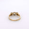 Bague 57 Art déco - Bague en or jaune et blanc 18 carats, diamants 58 Facettes 25038