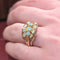 Bague 58 Bague ruban en or rose et diamants 58 Facettes 25483