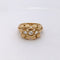 Bague 58 Bague ruban en or rose et diamants 58 Facettes 25483