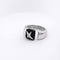 Bague 52 Mauboussin Étoile Sublime - Bague en or blanc, onyx et diamants 58 Facettes 25540