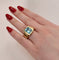 Bague 54 Didier Guérin - Bague en or jaune et topaze 58 Facettes 28815