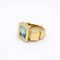 Bague 54 Didier Guérin - Bague en or jaune et topaze 58 Facettes 28815