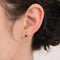 Boucles d'oreilles Boucles d'oreilles étoiles en or jaune et saphirs 58 Facettes 28991