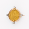 Broche Broche en or jaune 18 carats et diamants 58 Facettes 29049