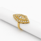 Bague 48 Marquise - Bague Art déco en or jaune et diamants 58 Facettes 29588