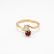 Bague 58 Toi & Moi - Bague en or jaune, diamant et rubis 58 Facettes 29693