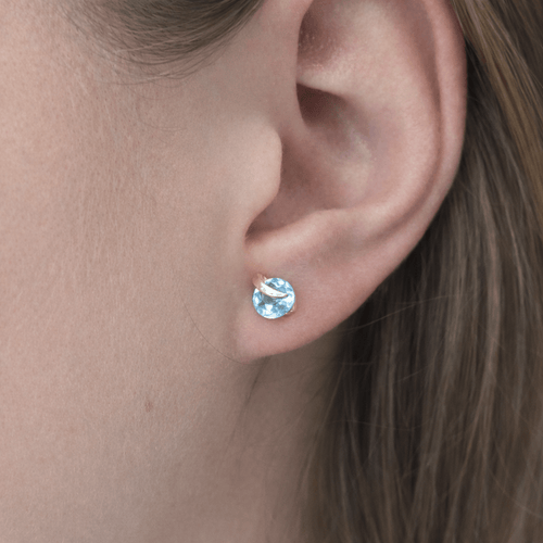 Boucles d'oreilles Boucles d’oreilles en or jaune 18 carats et topazes 58 Facettes 29051