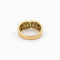 Bague 55 Bague pavée en or jaune et or blanc 18 carats, diamants 58 Facettes 29872