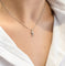 Collier Collier pendentif en or blanc et diamant 58 Facettes 30460