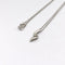 Collier Collier pendentif en or blanc et diamant 58 Facettes 30460