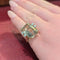 Bague 50 Bague en or jaune 18 carats au quartz fumé et diamants 58 Facettes 30602