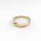 Bague 54 Garel - Bague solitaire en or jaune et diamant 58 Facettes 30885