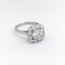 Bague 59 Bague Pompadour en or blanc, platine et diamants 58 Facettes 30884