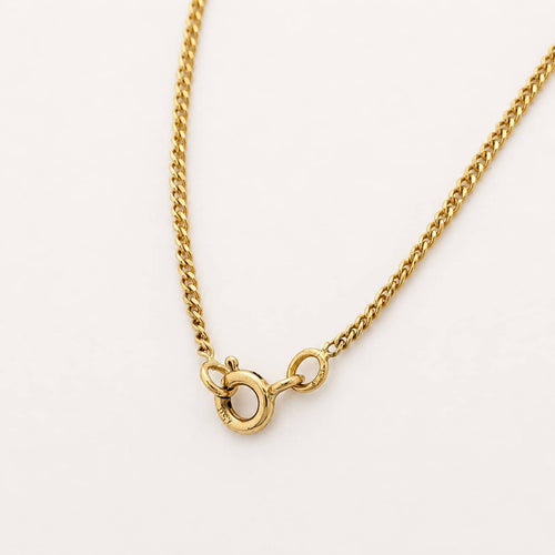 Collier Collier cœur en or jaune et diamants 58 Facettes 30893