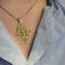 Pendentif Pendentif Main de Fatma en or jaune 18 carats 58 Facettes 31898