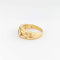Bague 53 Bague bandeau en or jaune 18 carats et diamant 58 Facettes 32399