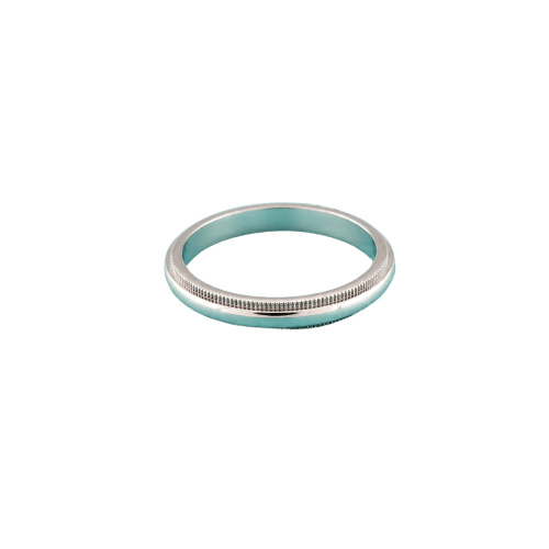 Bague 59 Tiffany & Co Together - Alliance en platine 58 Facettes 33379