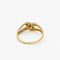 Bague 53 Bague croisée en or jaune, or blanc, diamants et rubis 58 Facettes 32235
