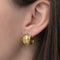 Boucles d'oreilles Poiray - Boucles d'oreilles en or jaune 58 Facettes 32188