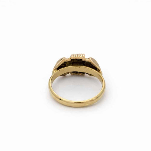 Bague 52 Tank - Bague en or jaune et diamant 58 Facettes 32237