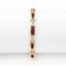 Bracelet Bracelet en or jaune 18 carats, rubis et diamants 58 Facettes 33380
