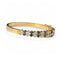 Bracelet Bracelet Jonc - Bracelet serti de saphirs et diamants en or jaune 18 carats 58 Facettes 339