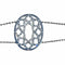 Bracelet Lisonia - Bracelet en or blanc 18 carats et diamants 58 Facettes 125