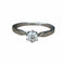 Bague 54 Solitaire - Bague diamant 0,35 carat G VVS en or blanc 18 carats 58 Facettes 282