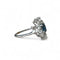 Bague 58 Bague fleur saphir et diamants en or blanc 18 carats 58 Facettes 256