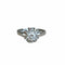Bague 49 Solitaire - Bague diamant en or blanc 18 carats et platine 58 Facettes 225