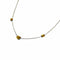 Collier Collier - Saphirs jaunes en or 18 carats 58 Facettes 205
