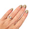 Bague 55 Solitaire - Bague ancienne en or blanc 18 carats diamant 58 Facettes 198