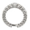Bague 54 Guidetti - Bague eternity en or blanc et diamants 58 Facettes G3555