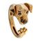 Bague Guidetti - Bague Jack Russel en or rose 18 ct 58 Facettes G3641