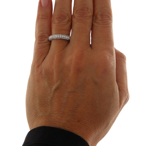 Bague Guidetti - Bague en or blanc avec diamants 1,30 ct 58 Facettes G3639