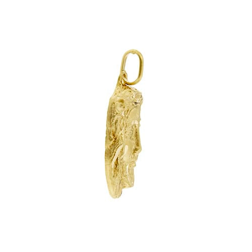 Pendentif Pendentif visage du Christ en or jaune 18 ct 58 Facettes 35972