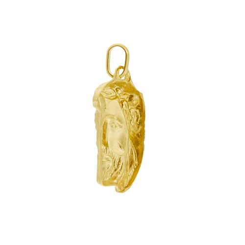 Pendentif Pendentif visage du Christ en or jaune 18 ct 58 Facettes 35972