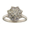 Bague Anello marguerite en or blanc et diamants 58 Facettes G3890
