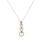 Collier Gioielli di Valenza - Collier en or blanc et or rose avec diamants 58 Facettes 28599