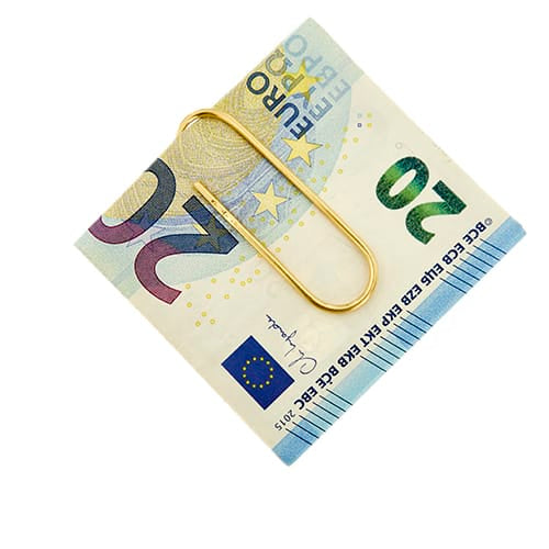 Fermoir à billets en or jaune 18 ct 58 Facettes 36790