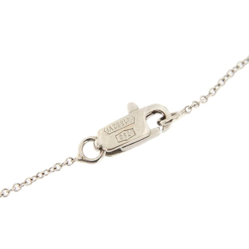 Collier Comete - Collier fleur en or rose et or blanc 18 ct avec diamant 58 Facettes 31903