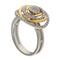 Bague DonnaOro - Bague en or rose et blanc avec diamants 0,60 ct 58 Facettes G3791