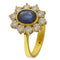 Bague Guidetti - Bague en or jaune et blanc, saphir et diamants 58 Facettes G3760