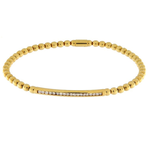 Bracelet Guidetti - Bracelet en or jaune et diamants taille brillant 58 Facettes G3242