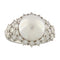 Bague Guidetti - Bague en or blanc perle australienne et diamants 58 Facettes G3120