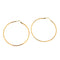 Boucles d'oreilles Guidetti - Boucles d'oreilles créoles en or jaune 58 Facettes G2770